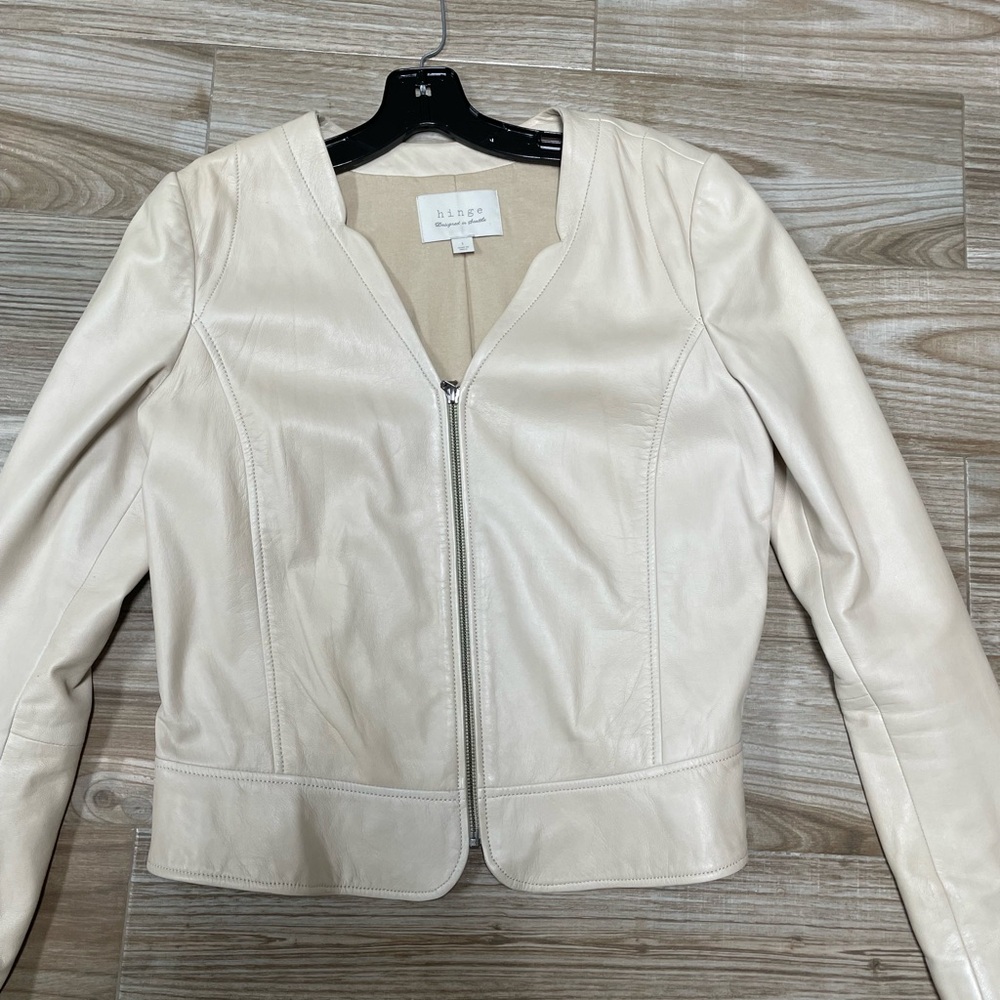 Hinge All Leather Jacket - image 1